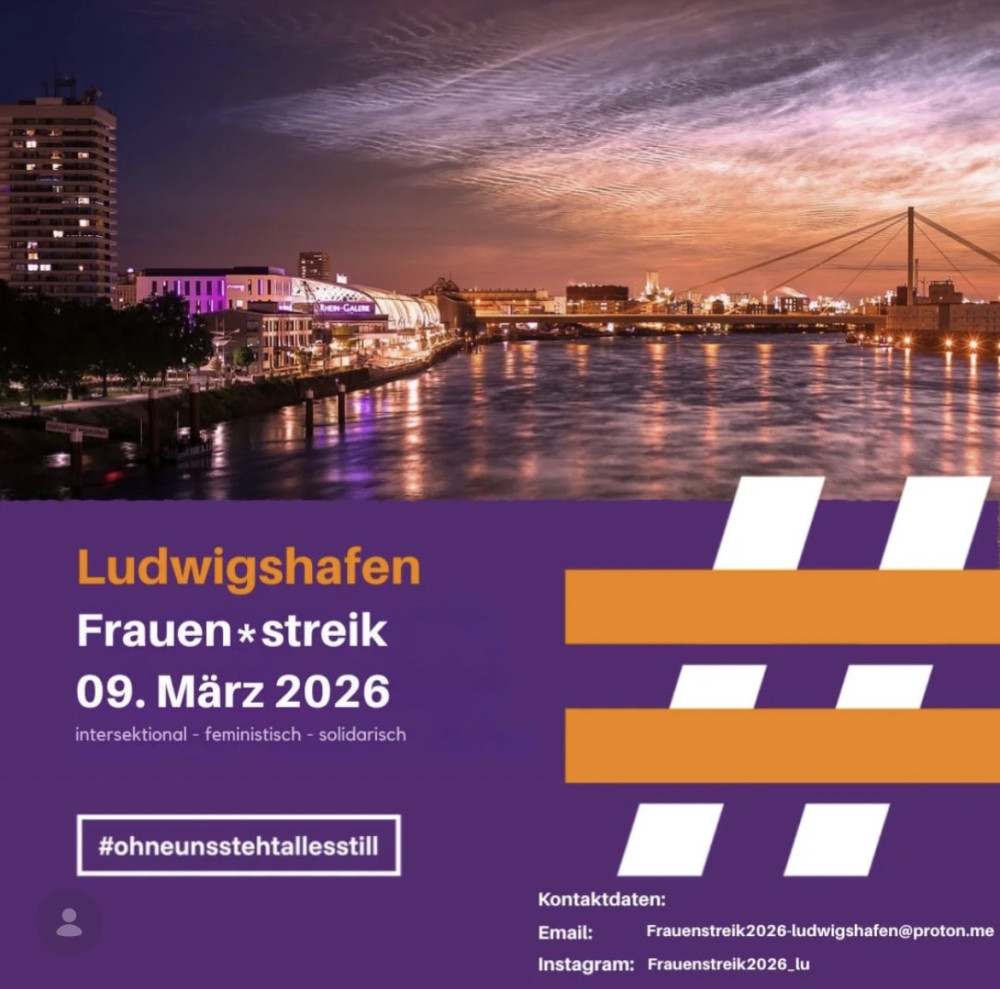 Frauenstreik Ludwigshafen am 9. März 2026