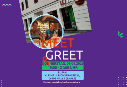 Meet & Greet am 09.04.2026 in Halle