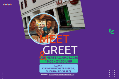 Meet & Greet am 09.04.2026 in Halle