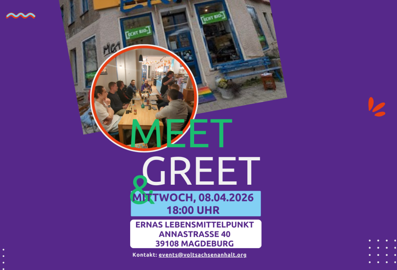 Meet & Greet am 08.04.2026 in Magdeburg