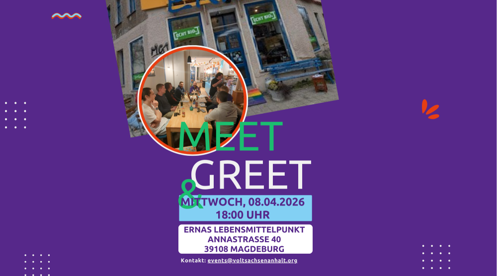 Meet & Greet am 08.04.2026 in Magdeburg
