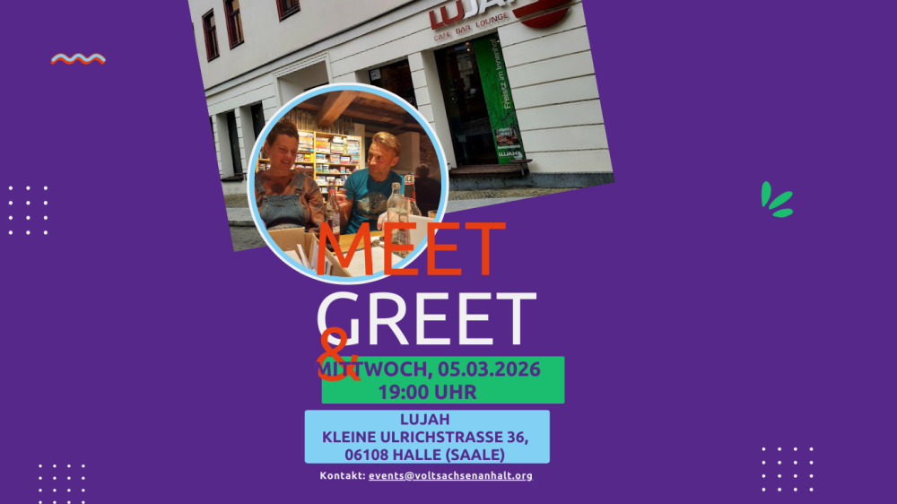 Meet & Greet am 05.03.2026 in Halle