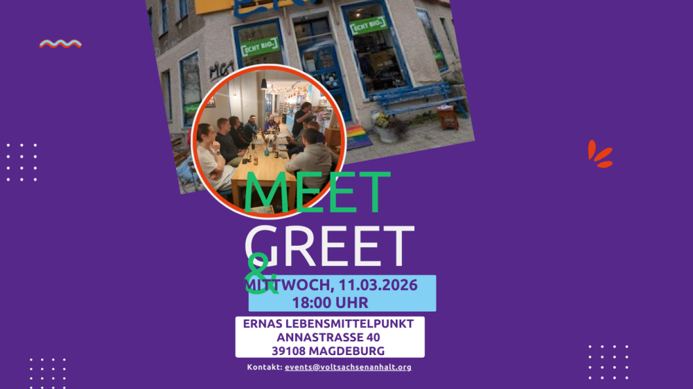 Meet & Greet am 11.03.2026 in Magdeburg