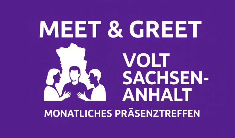 Meet & Greet von Volt Sachsen-Anhalt
