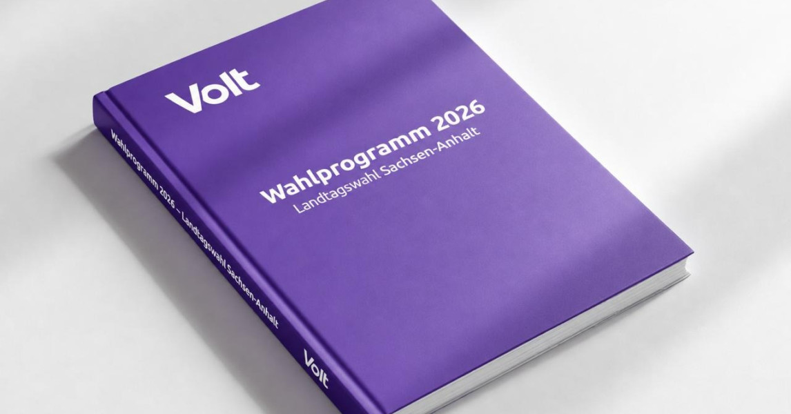 Wahlprogramm für die Landtagswahl veröffentlicht – Volt Deutschland