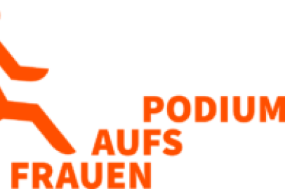 Logo Frauen aufs Podium