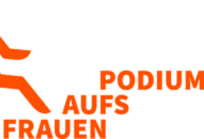 Logo Frauen aufs Podium