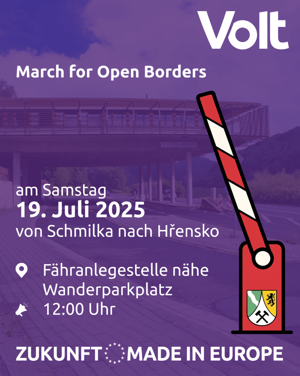 March for Open Borders - 19. Juli 2025