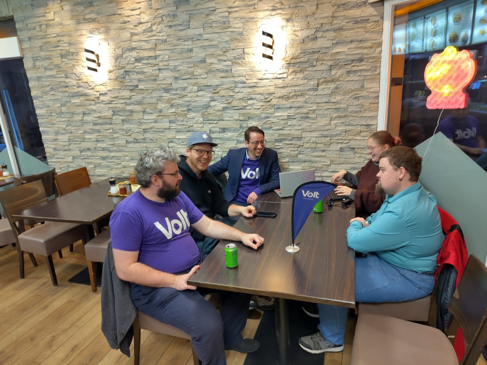 Volt Dithmarschen Treffen Heide Grill Maxx Südermarkt