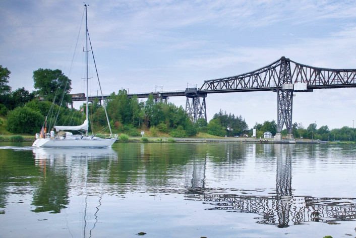 Volt Rendsburg-Eckernförde Schwebefähre Nord-Ostseekanal