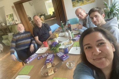 Volt Ostholstein bei einem Teamtreffen.