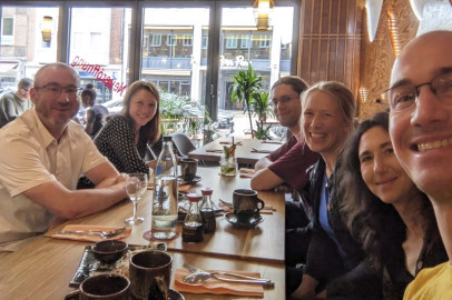 Das Lübecker Team bei einem Meet&amp;Greet.