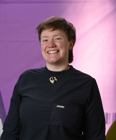 Ein Portrait von Kris Scheuber.