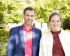 Kim Christin Holzmann und Julian Herrman lächeln in die Kamera.