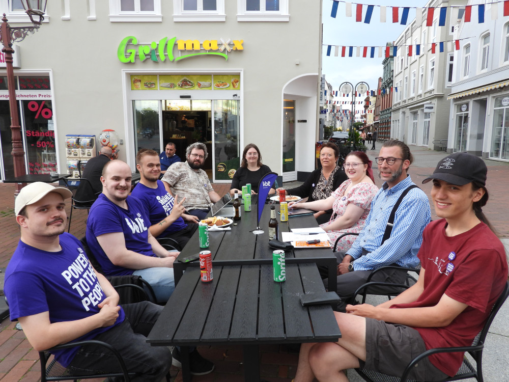 Volt Treffen Südermarkt Heide Grillmaxx Dithmarschen