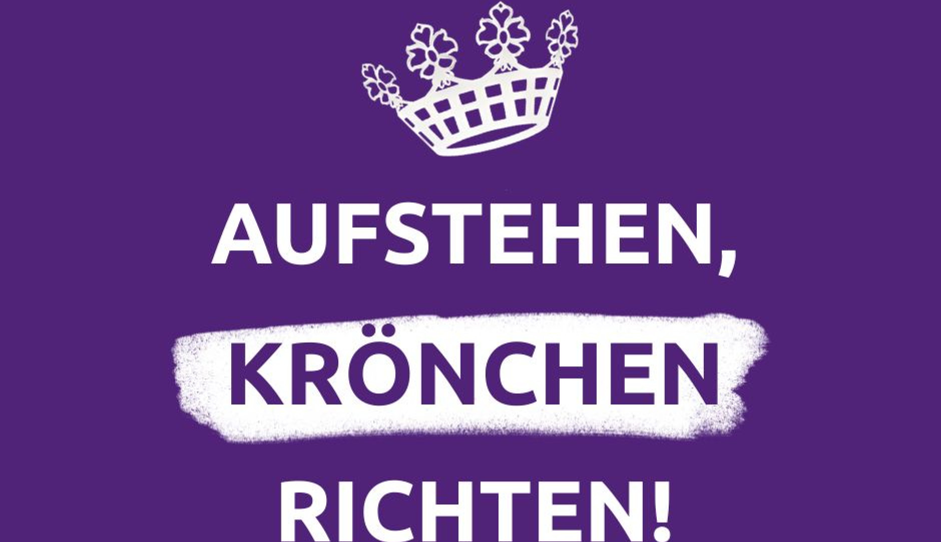 Schriftzug des Kommunalwahlmottos von Volt Siegen: