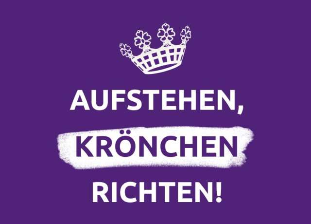 Schriftzug des Kommunalwahlmottos von Volt Siegen: 