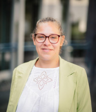 Volt-Kandidatin für den Kreistag Listenplatz 1 Anne Boulkaboul
