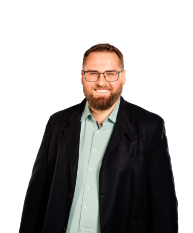 Volt-Landratskandidat Jan Michael Stefener