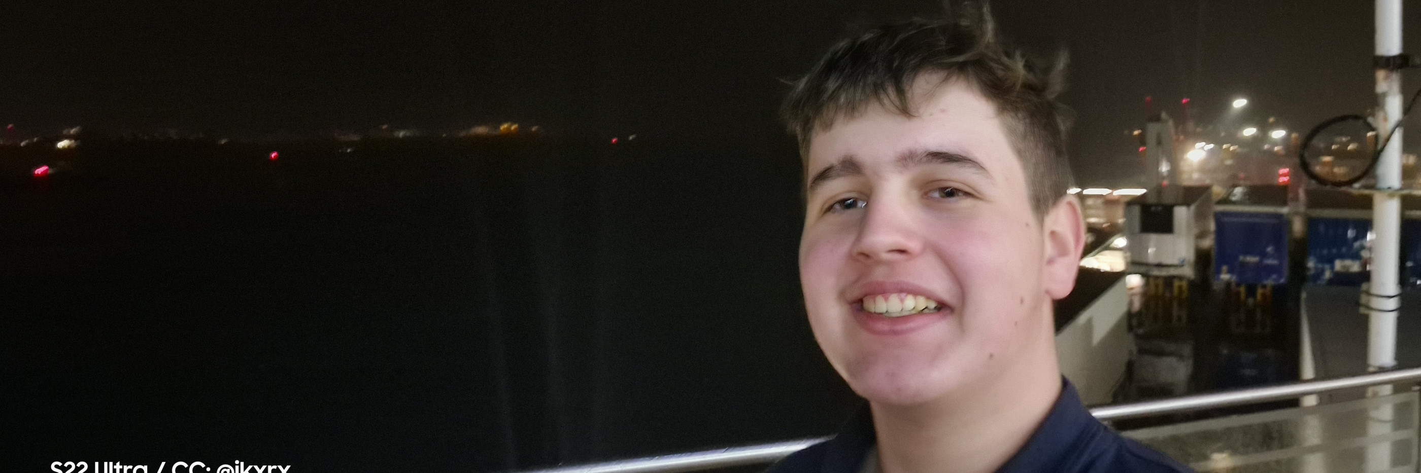 Jack Ruder auf der Stena Line bei Hoek van Holland