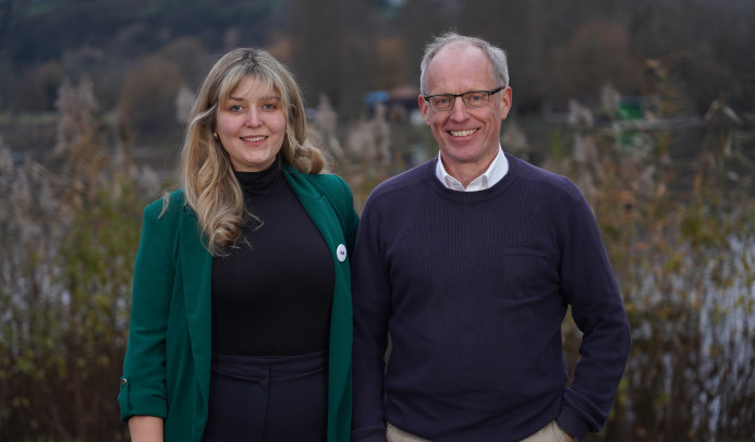 Juliane Unbereit und Markus Abele-Reichle