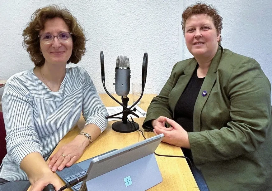 Sandra Rosenkranz Interviewt Gerit Brockmann