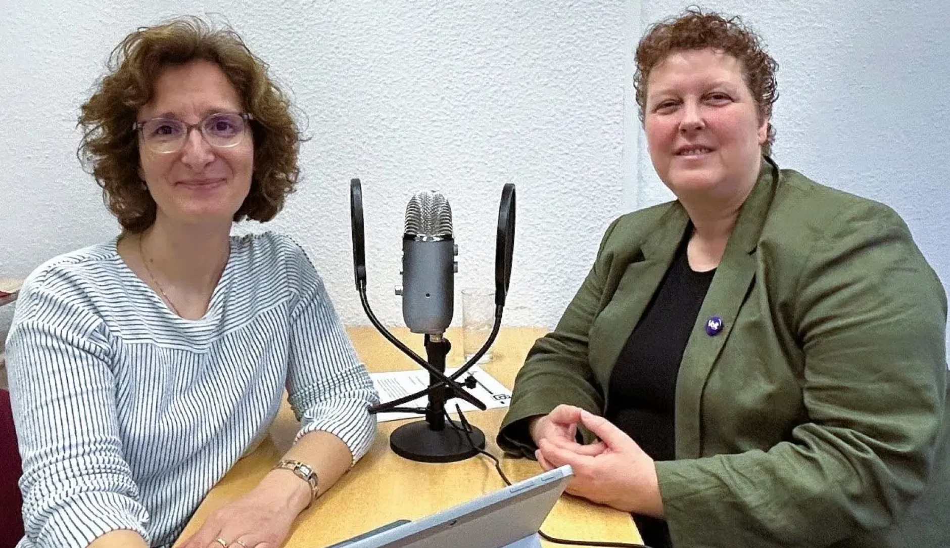 Sandra Rosenkranz Interviewt Gerit Brockmann