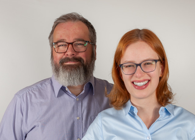 Unsere Spitzenkandidatin Melina und unser Spitzenkandidat Christian für die Kreistagswahl 2025