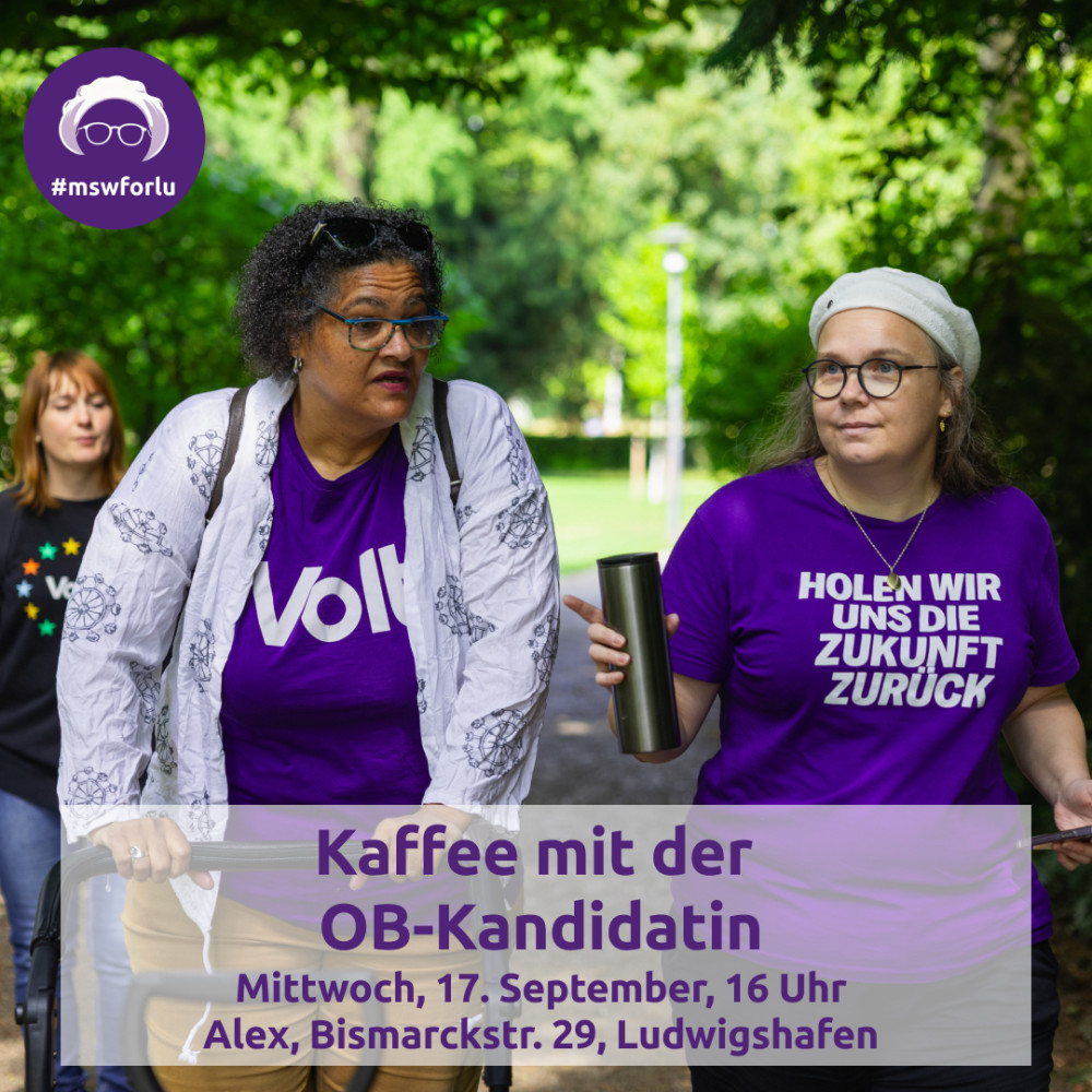Bild der OB-Kandidatin