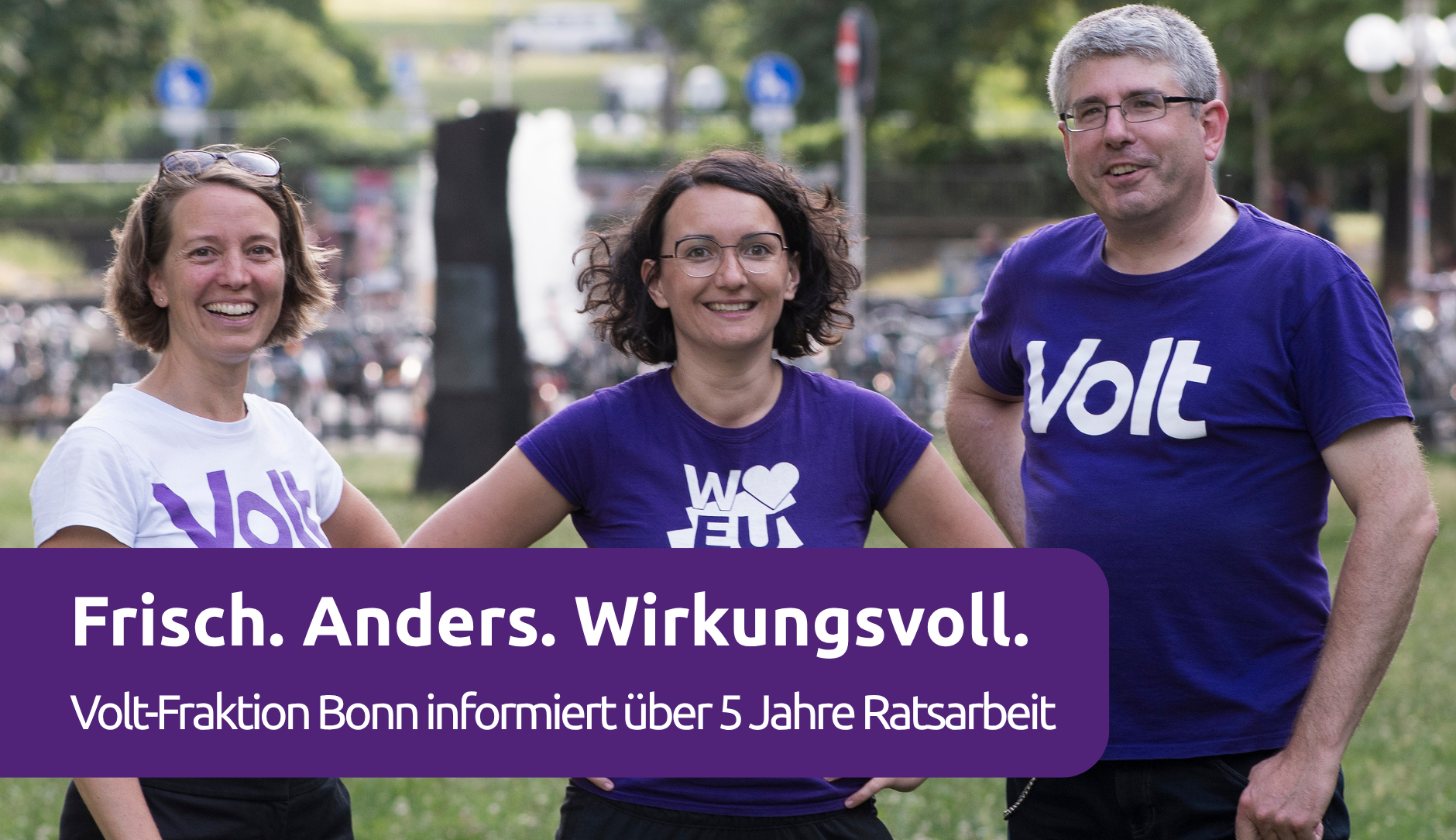 Die Bilanz-Broschüre der Volt-Fraktion