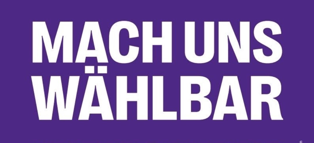 Mach uns w&auml;hlbar!