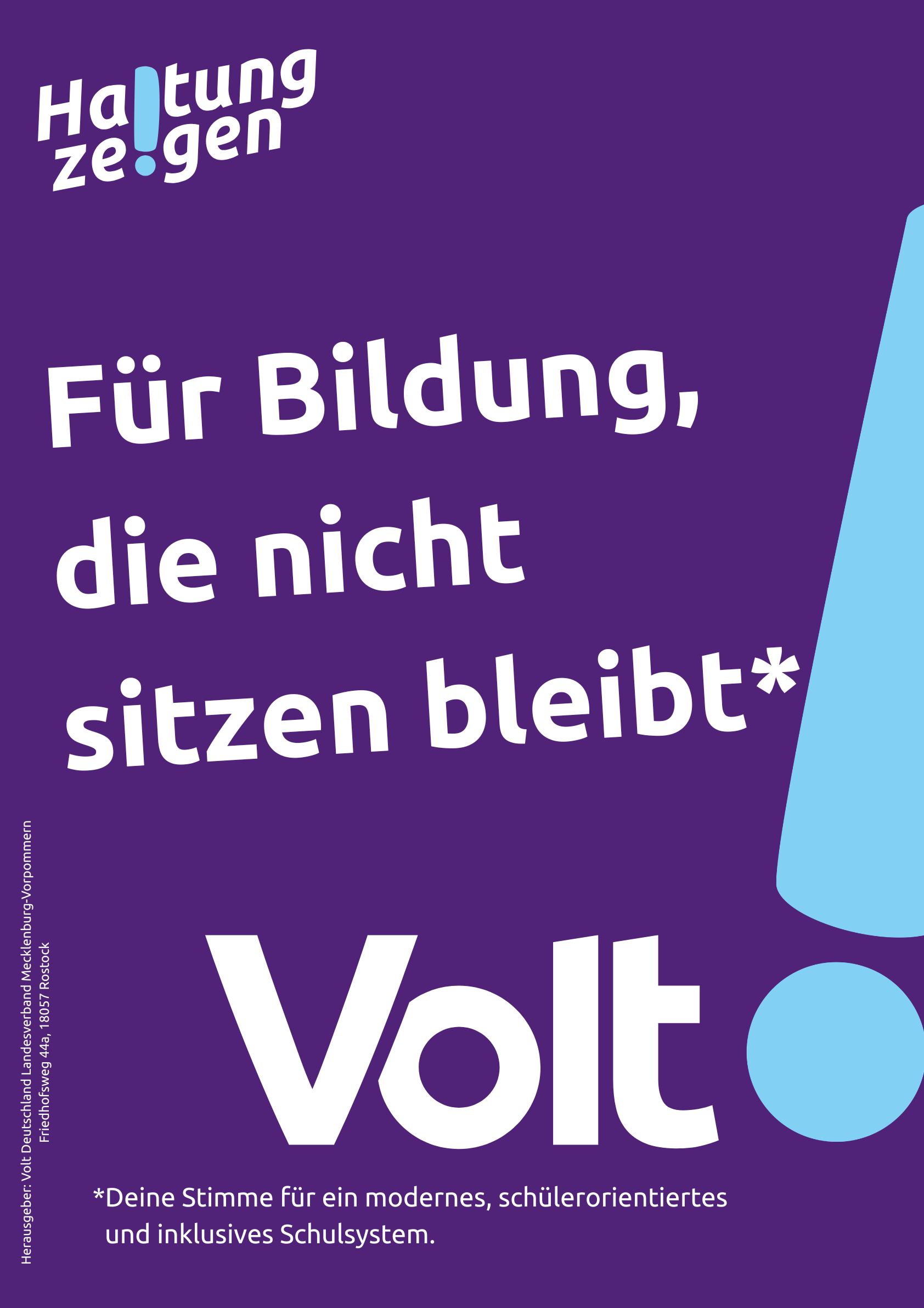 Plakat Bildung