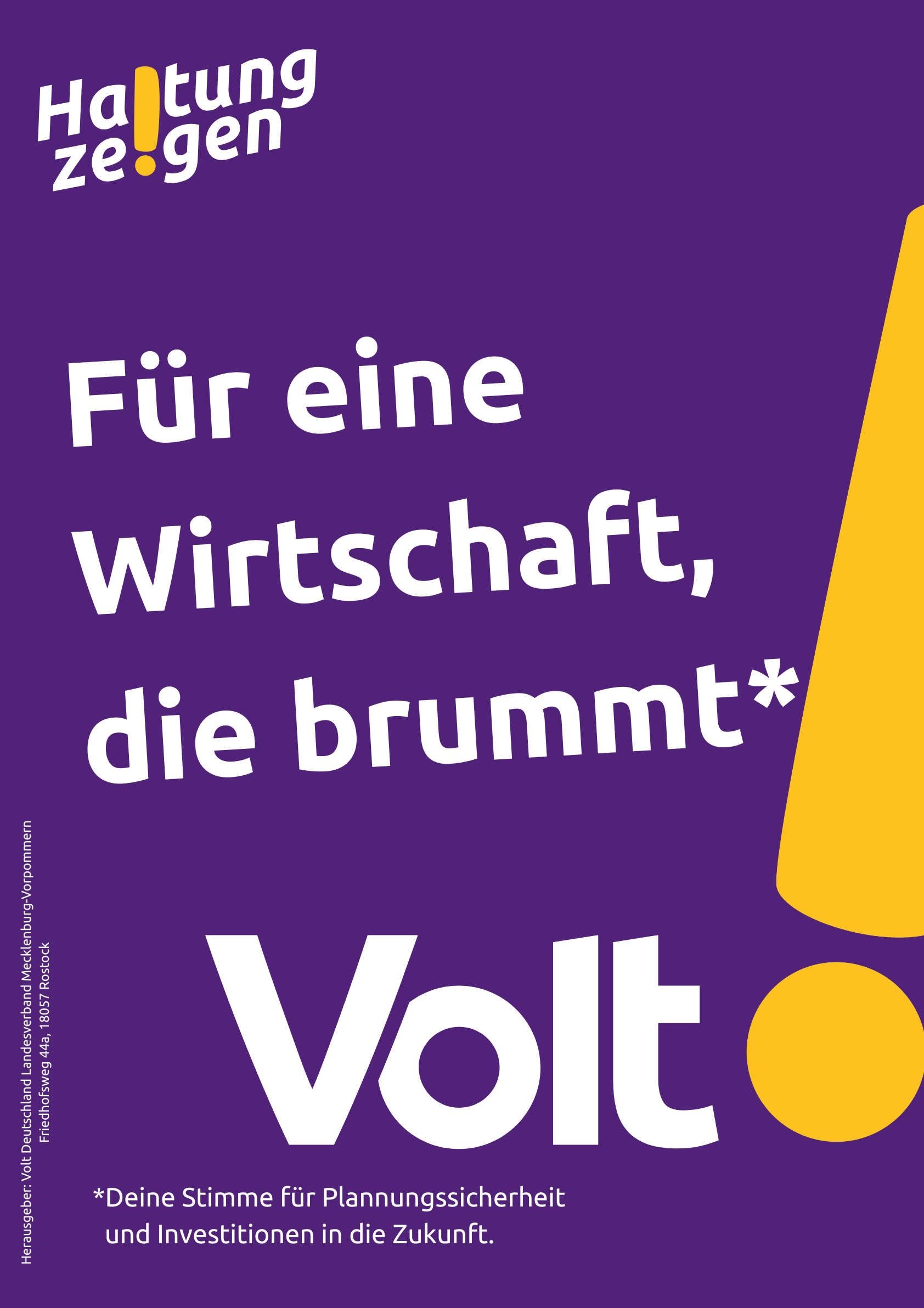 Plakat Wirtschaft & Verwaltung